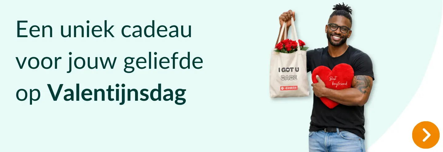 Gepersonaliseerd Valentijnsdag cadeau