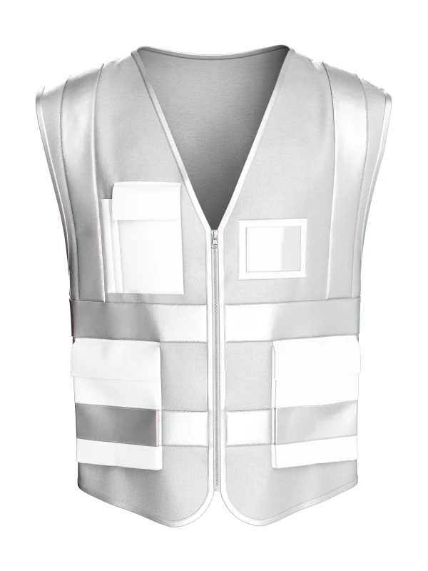 Eigen textiel borduren of bedrukken veiligheidshesje