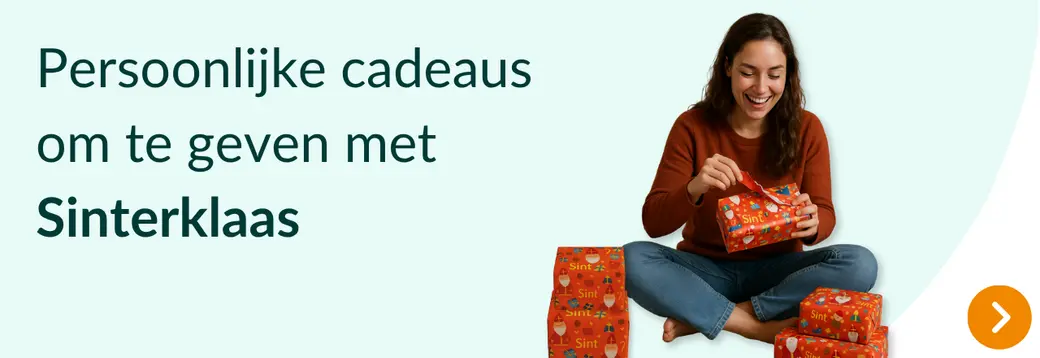 Gepersonaliseerd cadeau Sinterklaas