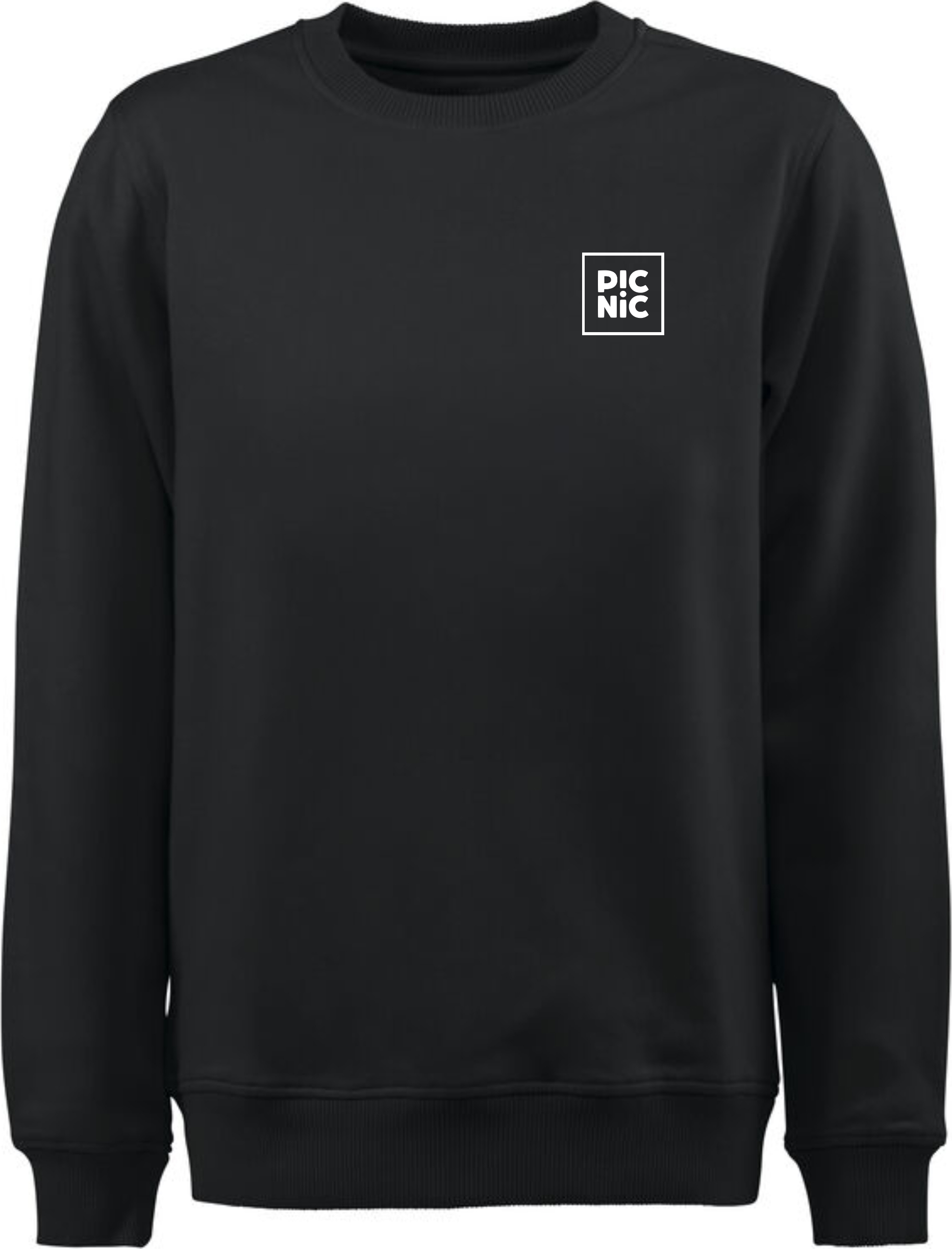 rugzak, t-shirt, logo, zwart, casual, sweatshirt, zwart, logo, langermet, kraagloos, hoodie, black, crew-neck, logo, long-sleeve