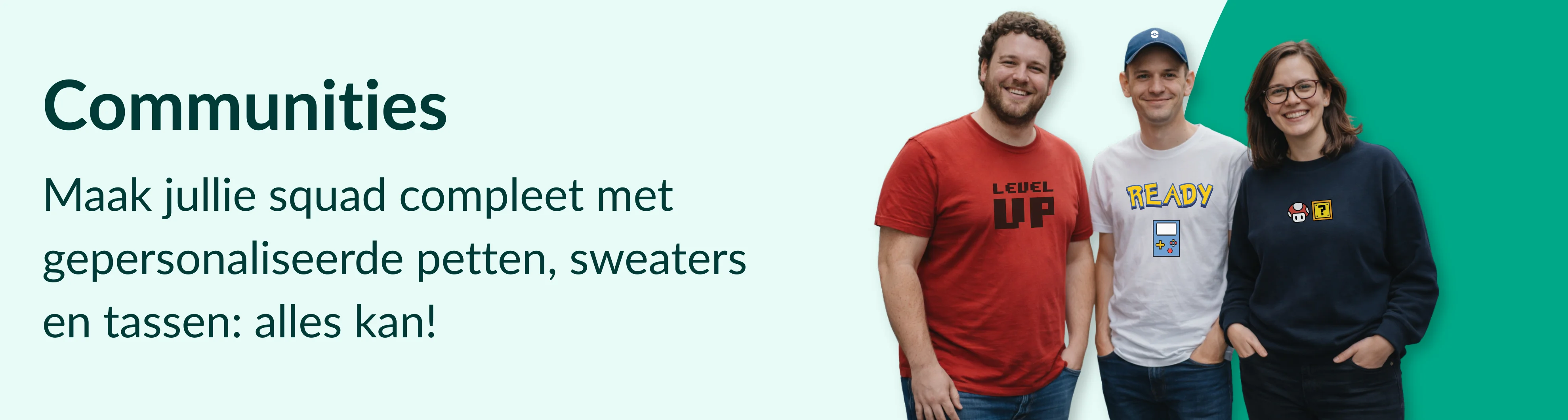 Kleding en ander textiel borduren en bedrukken voor communities