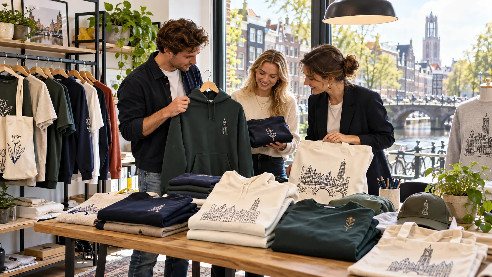 merchandise laten maken bedrukken borduren utrecht amsterdam yourstyle
