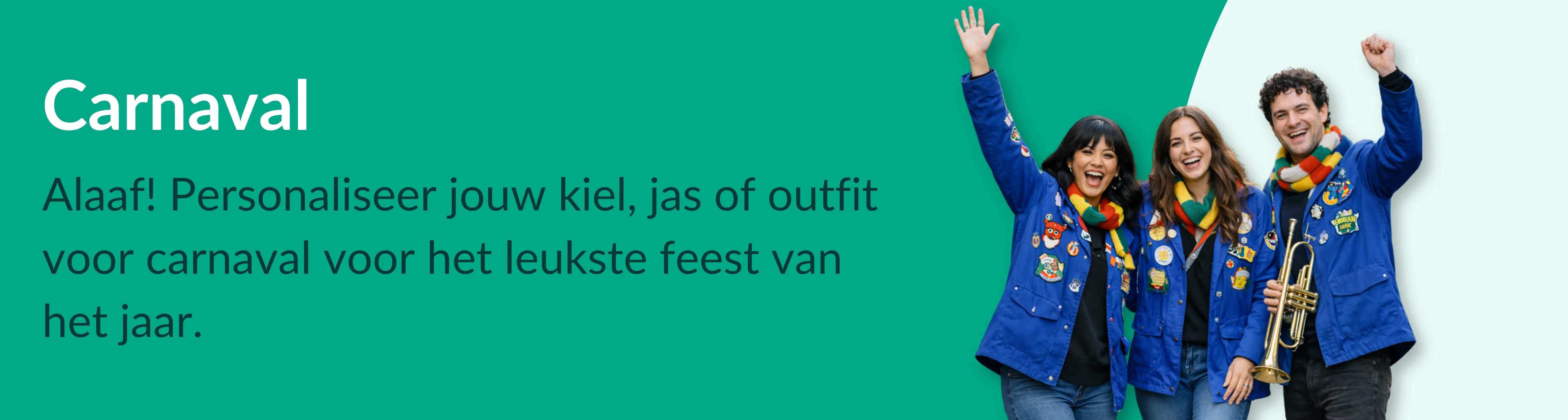 Carnaval textiel bedrukkenen of borduren