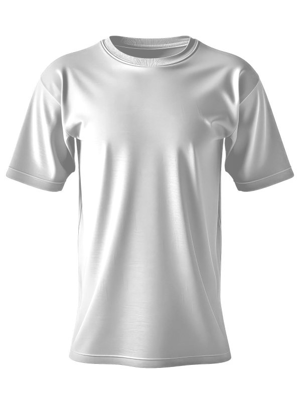 Eigen textiel borduren of bedrukken T-shirt voorkant