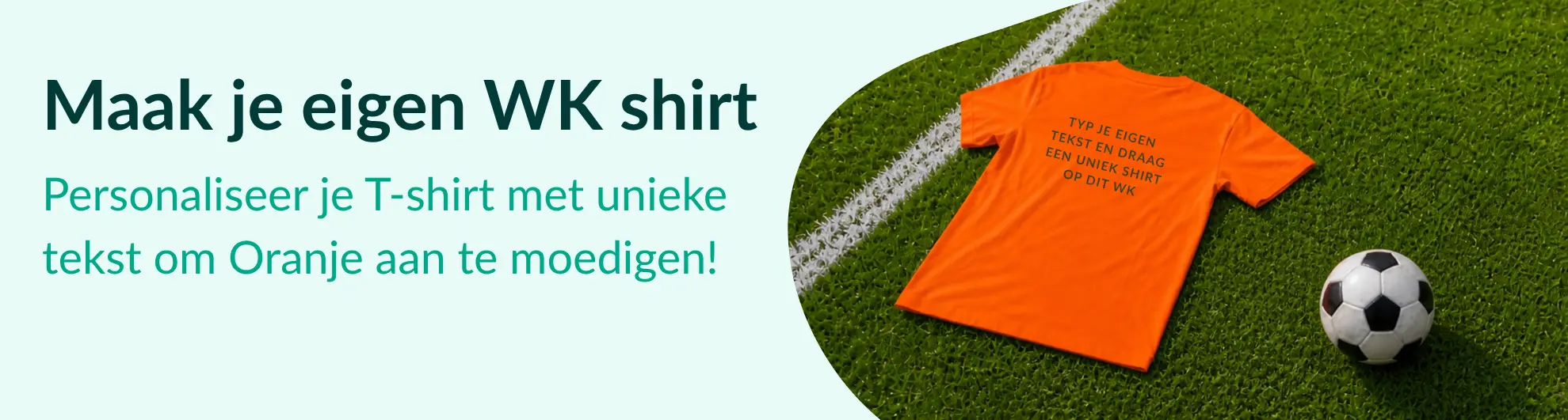 Maak je eigen oranje shirt voor tijdens het WK